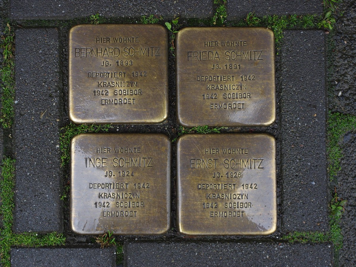 Die 2. Verlegung am 12. März 2016 | Familie SCHMITZ | Bendorf | #stolpersteine 2016