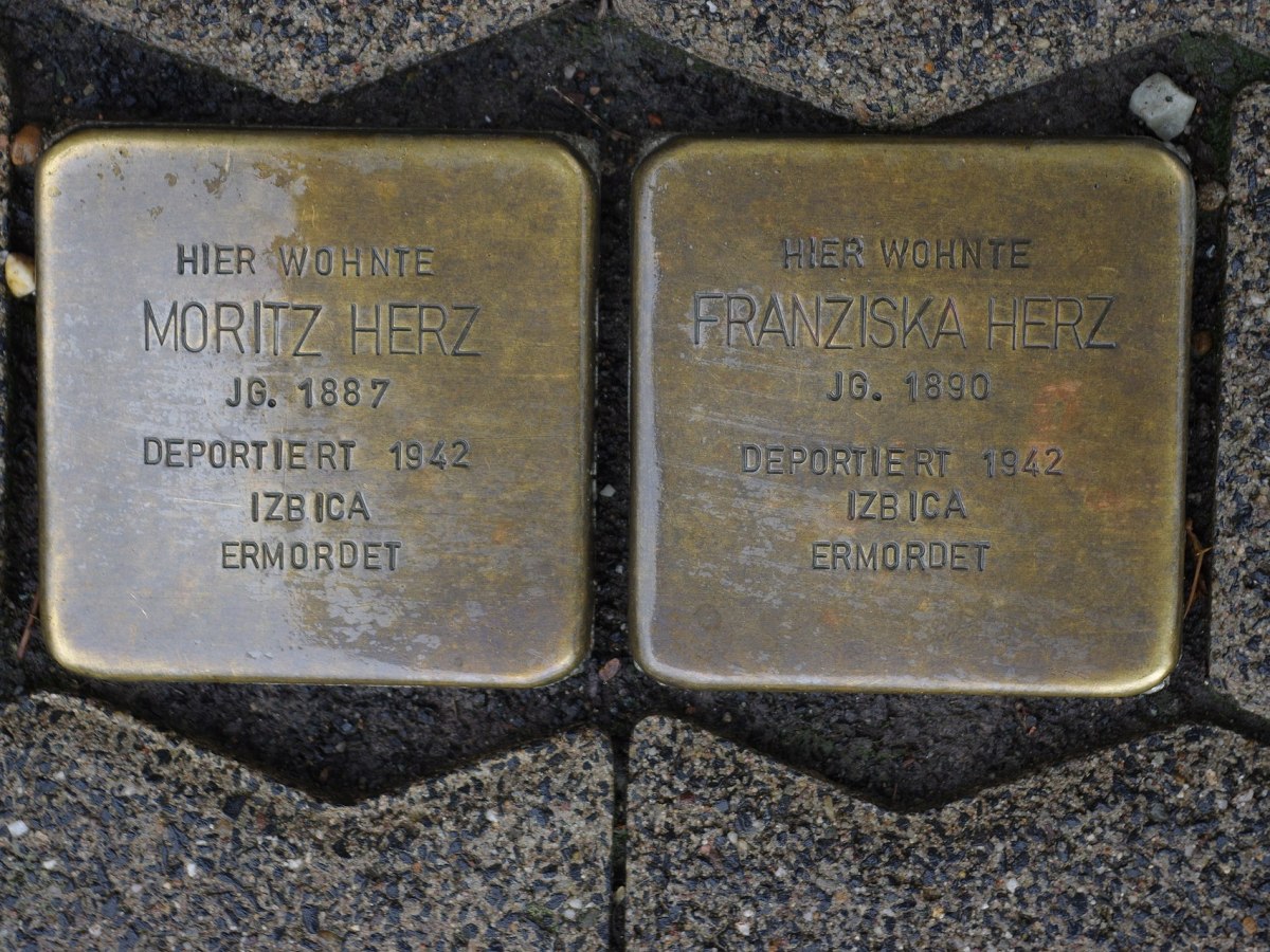 Die 2. Verlegung am 12. März 2016 | Moritz + Franziska HERZ | Sayn | #stolpersteine 2016