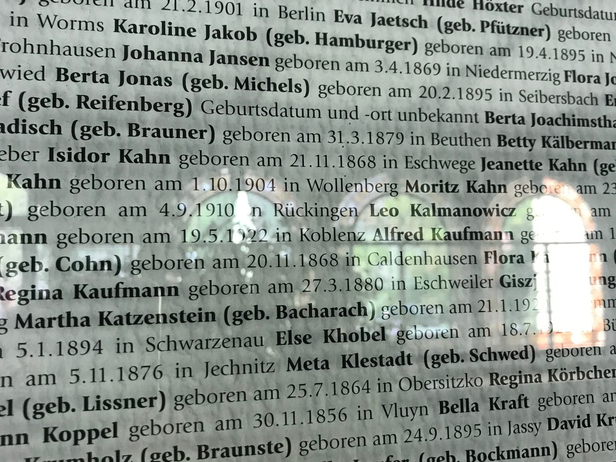 Dietrich Schabow | Arbeitsgruppe „Jüdische Heil- u. Pflegeanstalt -Jacobysche Anstalt – Bendorf-Sayn“ | LAG